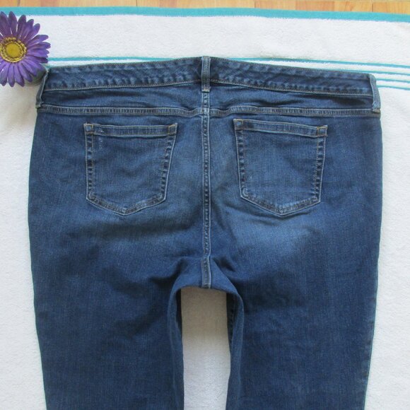 🌸SOLD🌸 TORRID Jeans Size 20 Distressed Skinny Blue Denim - Picture 5 of 11